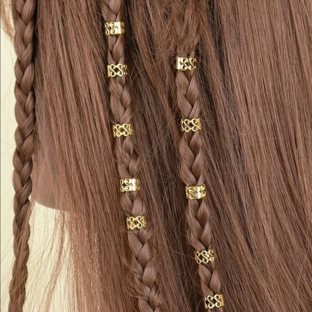 10 piece braided hair ring